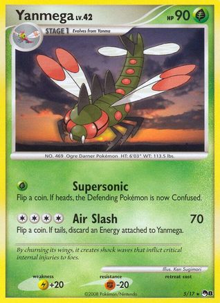 Yanmega 005 [POP Series 8]  - Holofoil