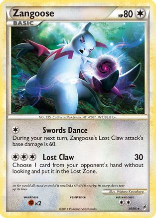 Zangoose 039 [Call of Legends]