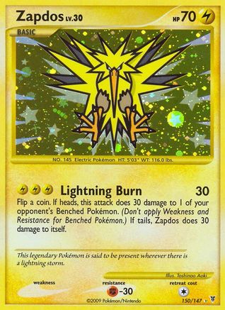 Zapdos (150) 150 [Supreme Victors]  - Holofoil