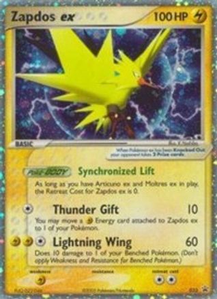 Zapdos ex 033/40 [Nintendo Promos]  - Holofoil