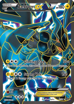 Zekrom EX (97 Full Art) 097 [Next Destinies]  - Holofoil