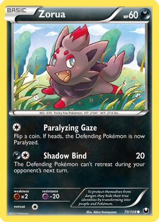 Zorua (70) 070/108 [Dark Explorers]