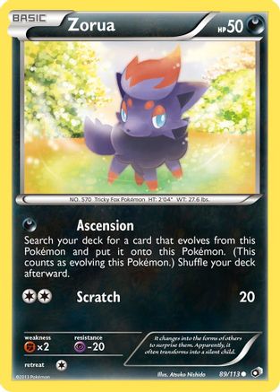 Zorua 089/113 [Legendary Treasures]