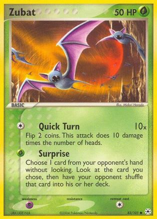 Zubat 083 [Hidden Legends]  - Reverse Holofoil