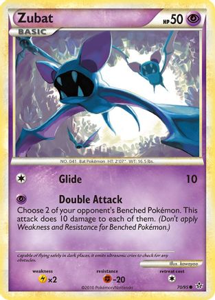 Zubat 070/95 [Unleashed]  - Reverse Holofoil