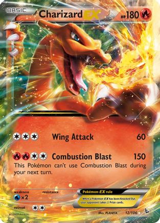 Charizard EX (12) 012/106 [XY  Flashfire]  - Holofoil