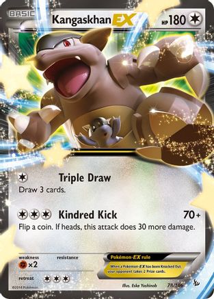 Kangaskhan EX 078/106 [XY  Flashfire]  - Holofoil