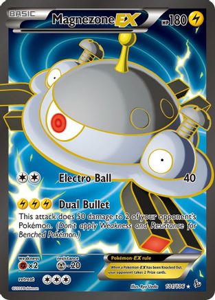 Magnezone EX (101 Full Art) 101 [XY  Flashfire]  - Holofoil