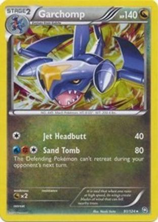 Garchomp 091/124 [Deck Exclusives]  - Holofoil