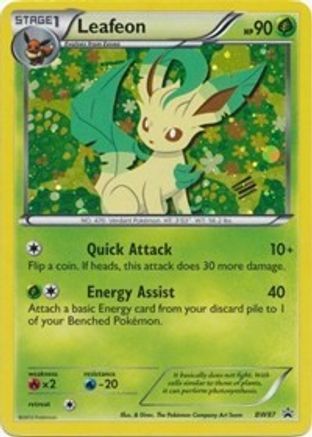 Leafeon BW87 [Black and White Promos]  - Holofoil