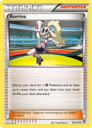 Korrina 095/111 [XY  Furious Fists]