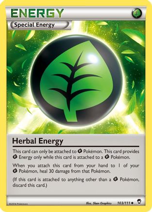 Herbal Energy 103/111 [XY  Furious Fists]