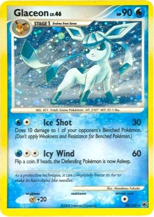 Glaceon 020/100 [Deck Exclusives]  - Holofoil