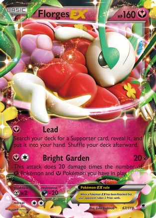 Florges EX 067/119 [XY  Phantom Forces]  - Holofoil