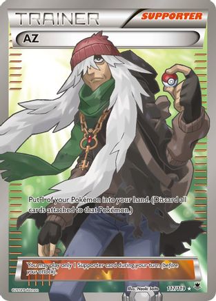 AZ (117 Full Art) 117/119 [XY  Phantom Forces]  - Holofoil