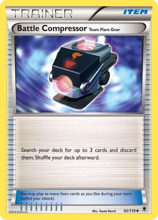 Battle Compressor 092/119 [XY  Phantom Forces]