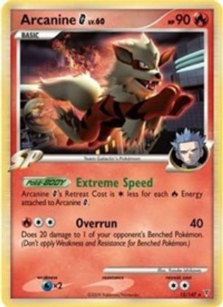 Arcanine G 015/147 [Deck Exclusives]  - Holofoil