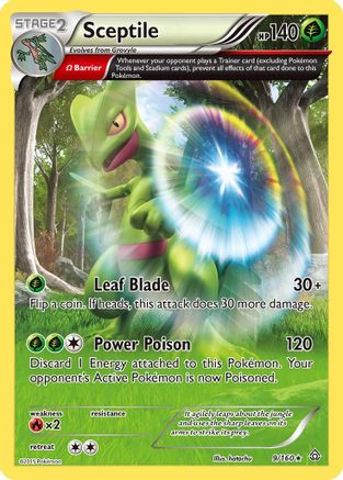 Sceptile (Omega) 009/160 [XY  Primal Clash]  - Holofoil
