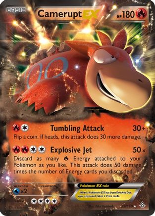 Camerupt EX 029/160 [XY  Primal Clash]  - Holofoil