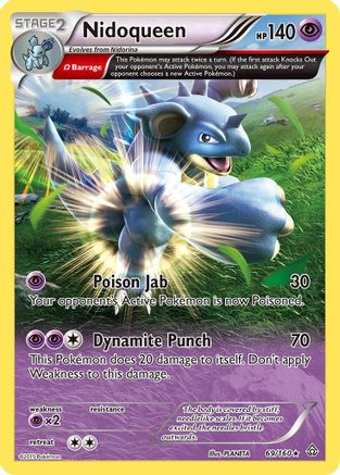 Nidoqueen (Omega) 069/160 [XY  Primal Clash]