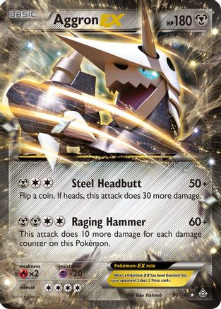 Aggron EX 093/160 [XY  Primal Clash]  - Holofoil
