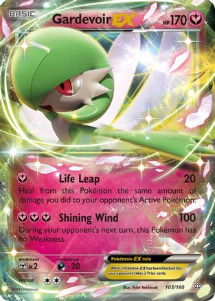 Gardevoir EX 105/160 [XY  Primal Clash]  - Holofoil