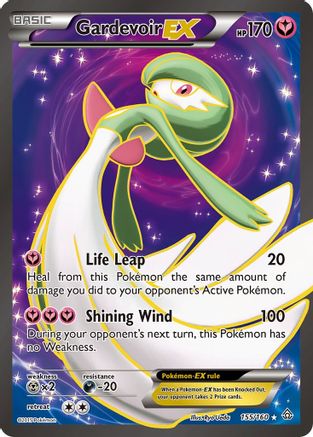 Gardevoir EX (155 Full Art) 155/160 [XY  Primal Clash]  - Holofoil