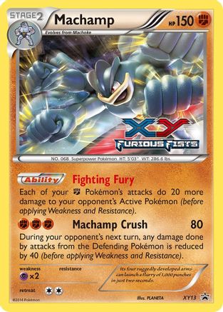 Machamp XY13 [XY Promos]  - Holofoil