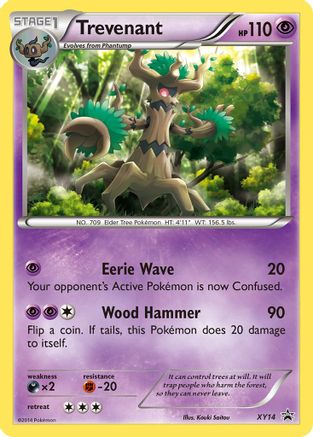 Trevenant XY14 [XY Promos]  - Holofoil