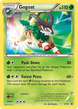 Gogoat XY16 [XY Promos]  - Holofoil
