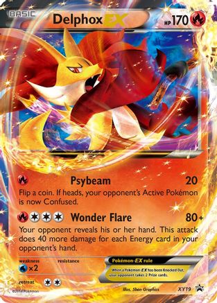 Delphox EX XY19 [XY Promos]  - Holofoil