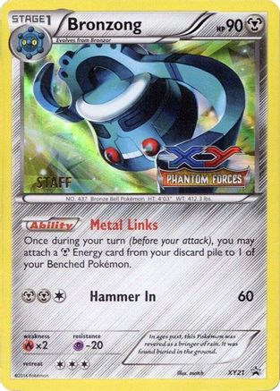 Bronzong XY21 [XY Promos]  - Holofoil