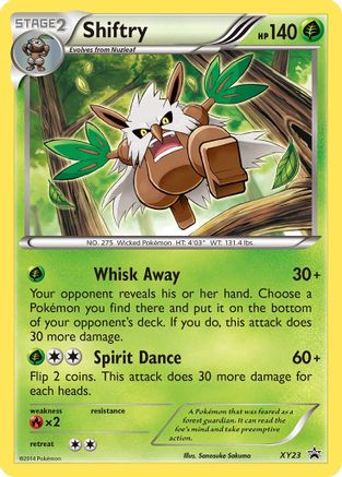 Shiftry XY23 [XY Promos]  - Holofoil
