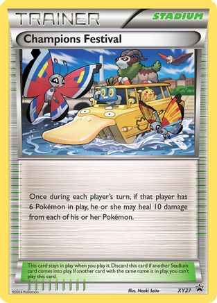 Champions Festival XY27 [XY Promos]  - Holofoil