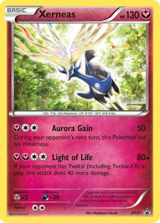 Xerneas XY31 [XY Promos]  - Holofoil