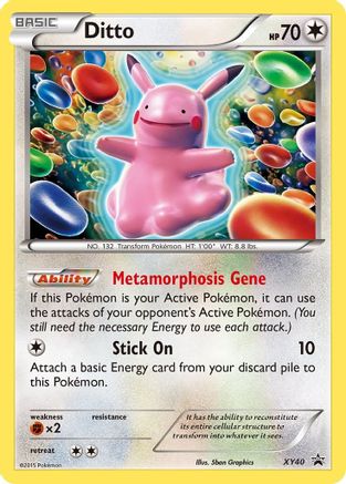 Ditto XY40 [XY Promos]  - Holofoil