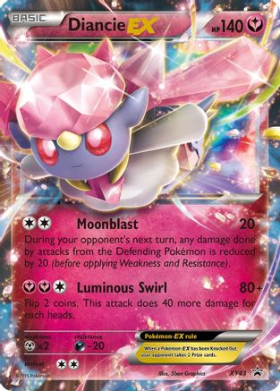 Diancie EX XY43 [XY Promos]  - Holofoil