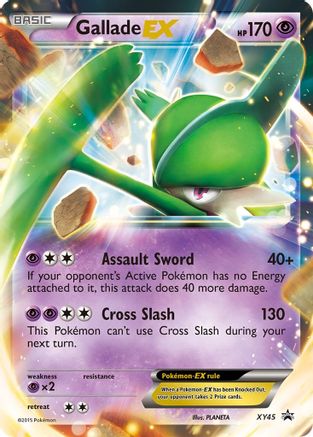 Gallade EX XY45 [XY Promos]  - Holofoil