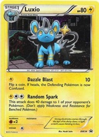 Luxio BW34 [Black and White Promos]  - Holofoil