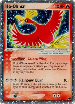 Ho-Oh ex (Holo) 017 [POP Series 3]  - Holofoil