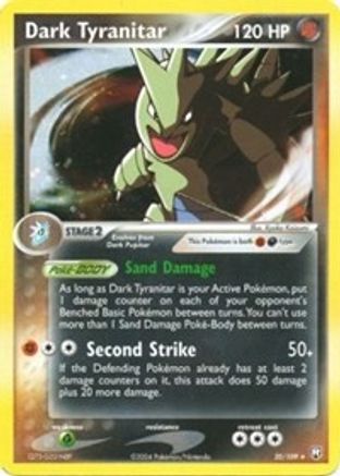 Dark Tyranitar 020/109 [Deck Exclusives]  - Holofoil