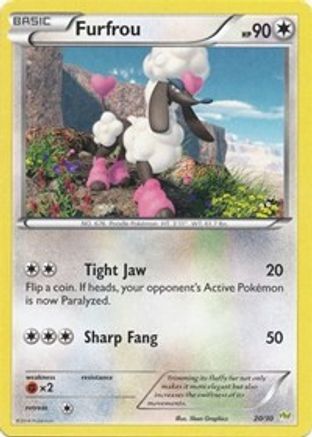 Furfrou (#20 020 [XY Trainer Kit Sylveon & Noivern]