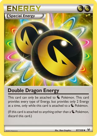 Double Dragon Energy 097/108 [XY  Roaring Skies]  - Reverse Holofoil