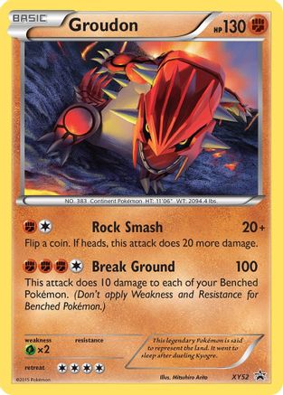Groudon XY52 [XY Promos]  - Holofoil