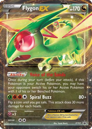 Flygon EX XY61 [XY Promos]  - Holofoil