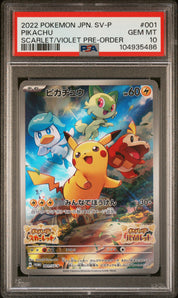 [PSA10] Pikachu 001/SV-P