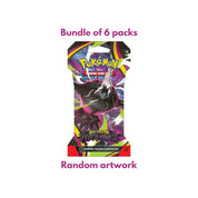 Pokemon Pitch Black Sleeved Booster Pack (Bundle of 6)