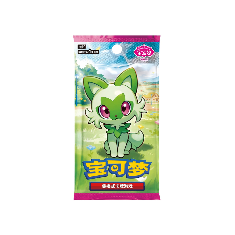 (Damaged product) Pokemon Gem Pack Vol 1 Booster Box [S-Chinese]