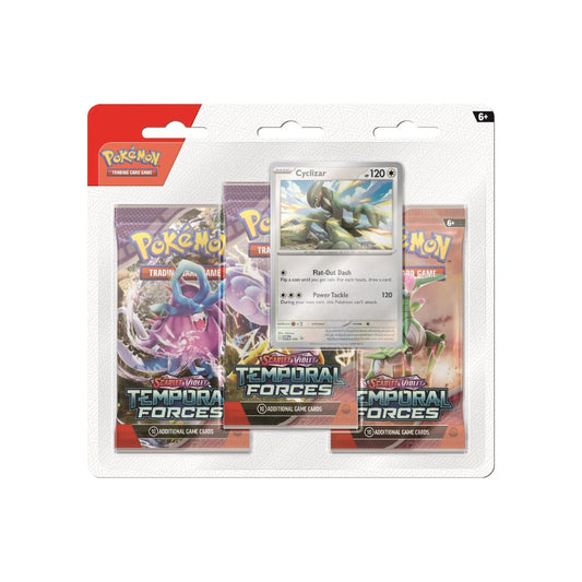 Pokemon Temporal Forces 3 Pack Blister