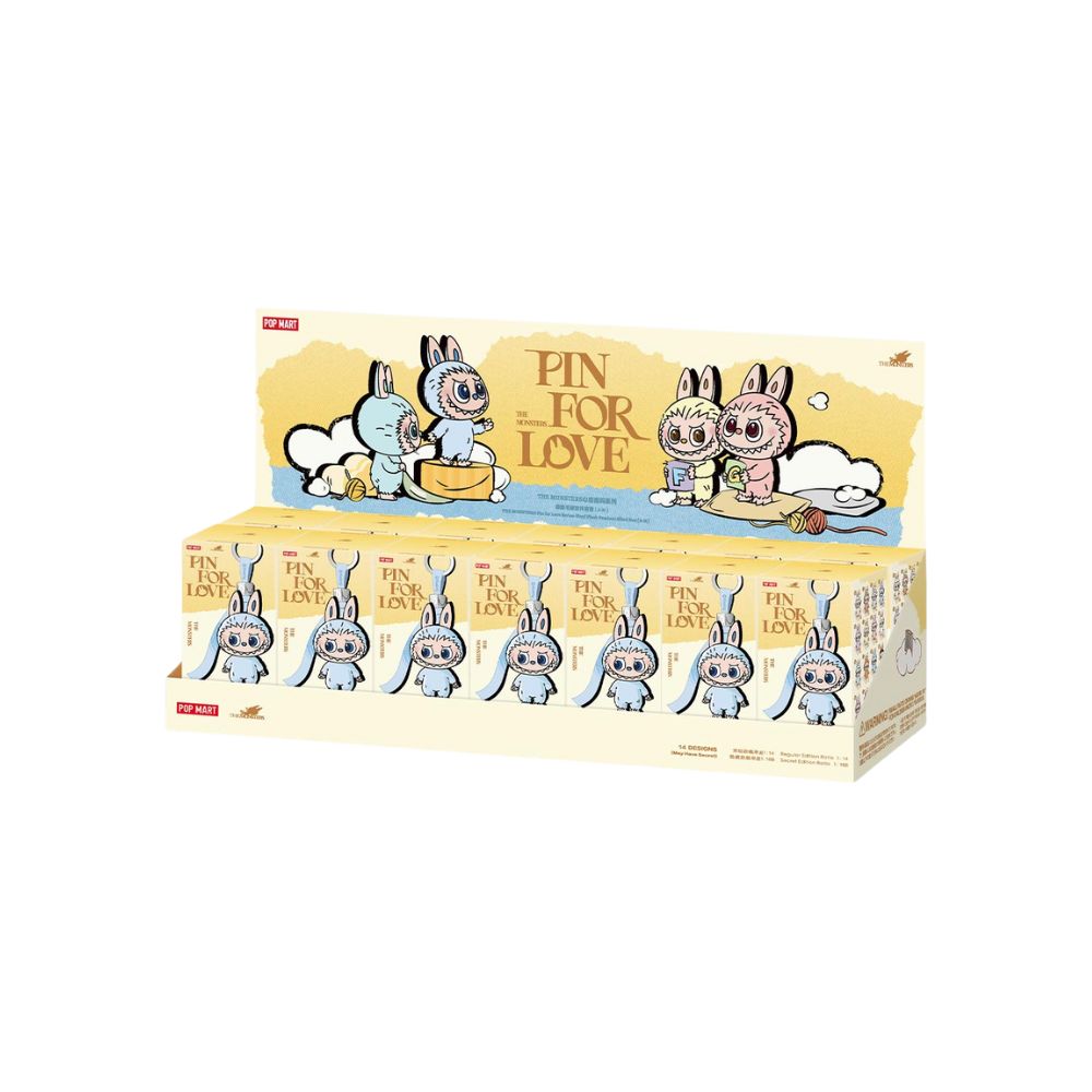 Labubu Pin for Love Blind Box (A-M)